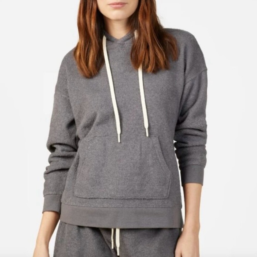 Outerknown Womens Gray French Terry Hoodie Size S